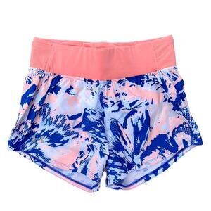 NWT Under Armour blue  & pink running workout shorts size XS